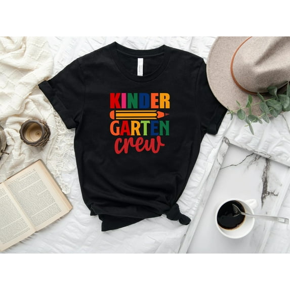 Kindergarten Teacher T-Shirt, Teacher Grade Gift, Kindergarten Grade Shirt, Grade Team, Kindergarten Teacher Squad Shirts