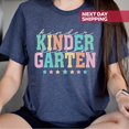 thumbnail image 1 of Kindergarten Teacher T-shirt, Teaching Shirt, Kindergarten Shirts, First Day Of Kindergarten, Teacher Team Tees, Teacher Gift Shirt All Size S-5Xl, 1 of 5