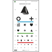Kindergarten Upgraded Eye Chart for Visual Acuity Test