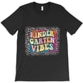thumbnail image 1 of Kindergarten Vibes First Day of School Teacher Student Tee Themed Fun G32099 Unisex T-Shirt, Up to Size 5XL, 1 of 2