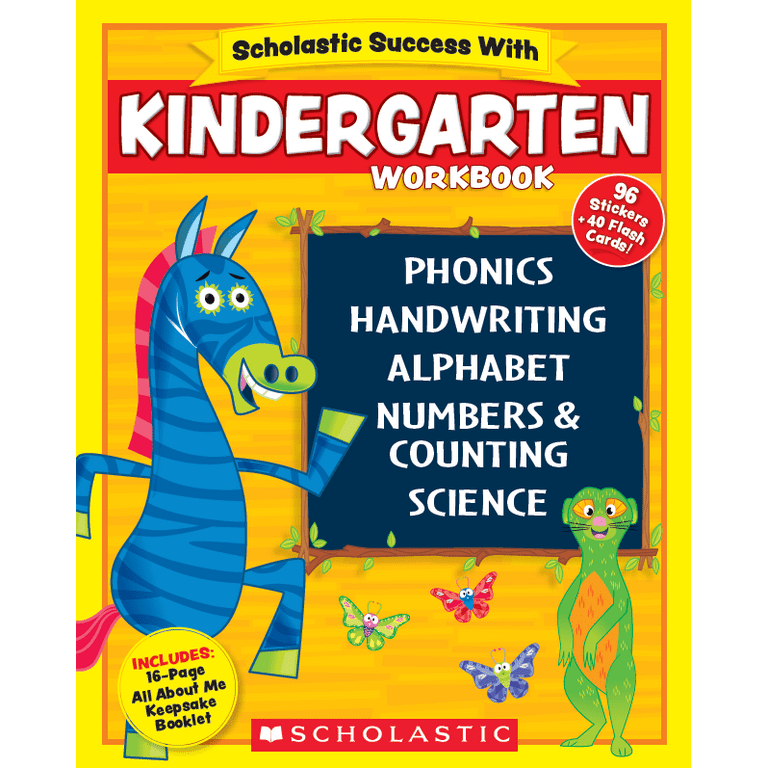 Kindergarten Workbook (Scholastic Success With) - Walmart.com