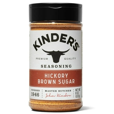 Kinders Hickory Brown Sugar Seasoning 8 Ounce