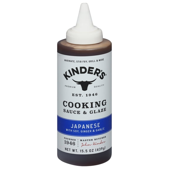 Kinders - Japanese BBQ Sauce Glaze - 15.5 OZ, Case of 6
