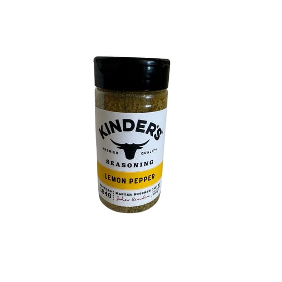 Kinders - Rub Cracked Pepper Lemon - 6.75 Oz, Case of 6
