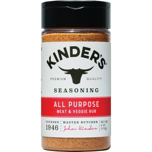 Kinders - Seasoning All Purpose Meat & Veggie Rub - 6 Oz, Case of 6