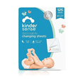thumbnail image 1 of Kindersense White Diaper Changing Sheets for Babies – 125 Pack (13"x8.5"x5", 3.27 lb.), 1 of 7