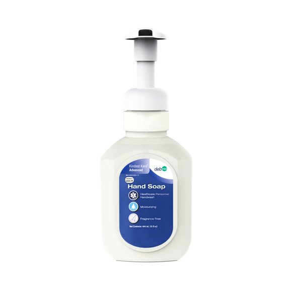 Kindest Kare Advanced Foaming Antimicrobial Soap Pump Bottle Unscented 15 oz. 6264FH 1 Ct