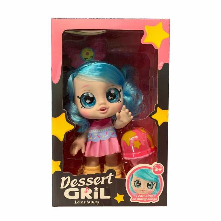 Kindi A Kids Doll Toy Figure Model Ice Cream Doll Can Sing For Children Marshmallow Girl Birthday Surprise Gift