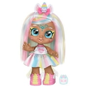 Kindi Kids Dress up Magic Marsha Mello Unicorn Toddler 10 inch Doll with Face Paint Reveal, Ages 3+