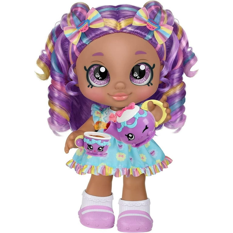 Kindi Kids Kirstea & Tea Party Set. Toddler Doll with
