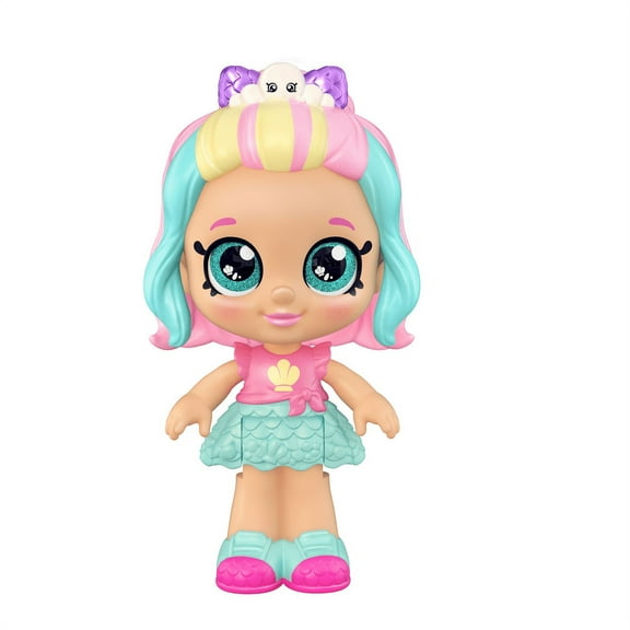 Kindi Kids Minis 4 Playful Pearlina Posable Bobble Head Figurine