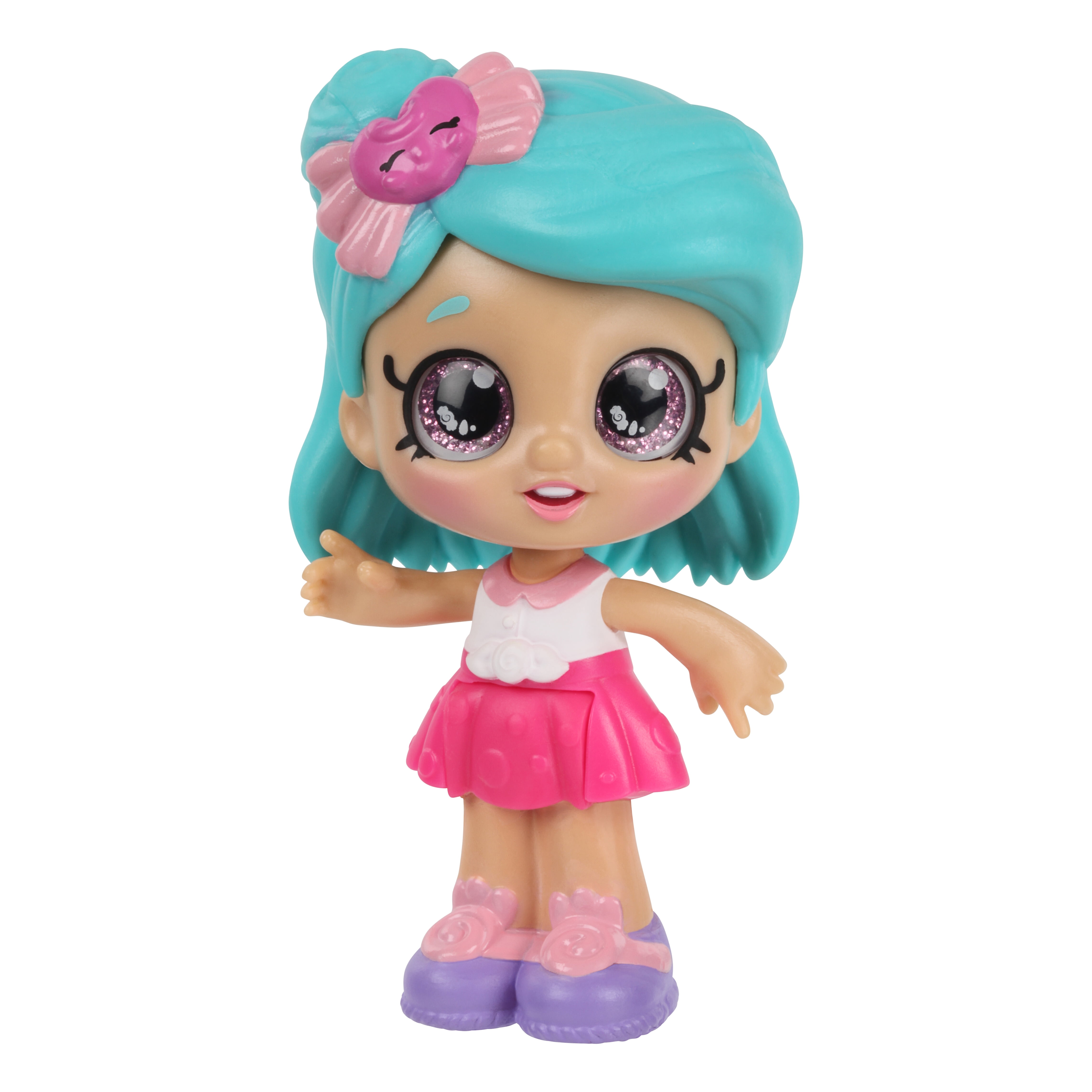 Kindi Kids Cindy Pops Mini Doll, Posable Bobble Head