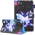 thumbnail image 1 of Kindle Fire 7 Case, Slim Smart Flip Stand Wallet Cover with Auto Wake/Sleep for Amazon Fire 7 Tablet(7 inch 5th Generation 2015 & 7th Generation 2017 & 9th Generation 2019),Twinkle Butterfly, 1 of 7