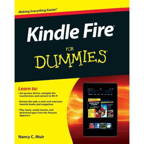 Pre-Owned Kindle Fire for Dummies (Paperback) 1118267885 9781118267882