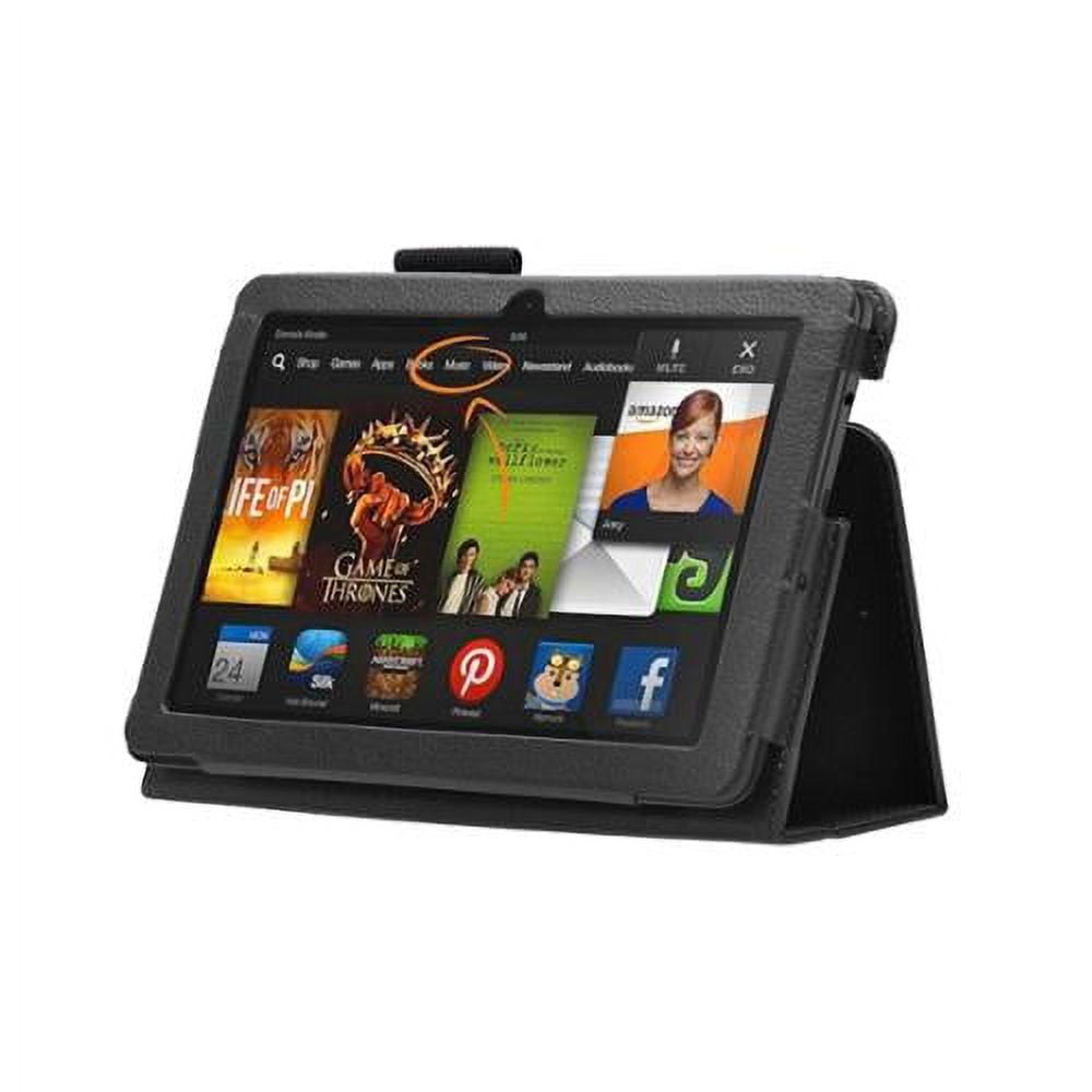 Kindle Fire HDX 3rd Gen PU Leather Case - Walmart.com