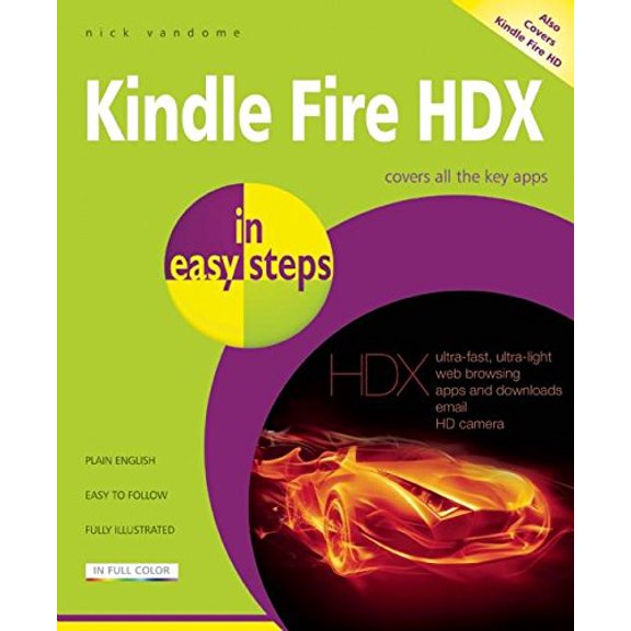 Pre-Owned Kindle Fire HDX in easy steps Paperback Nick Vandome