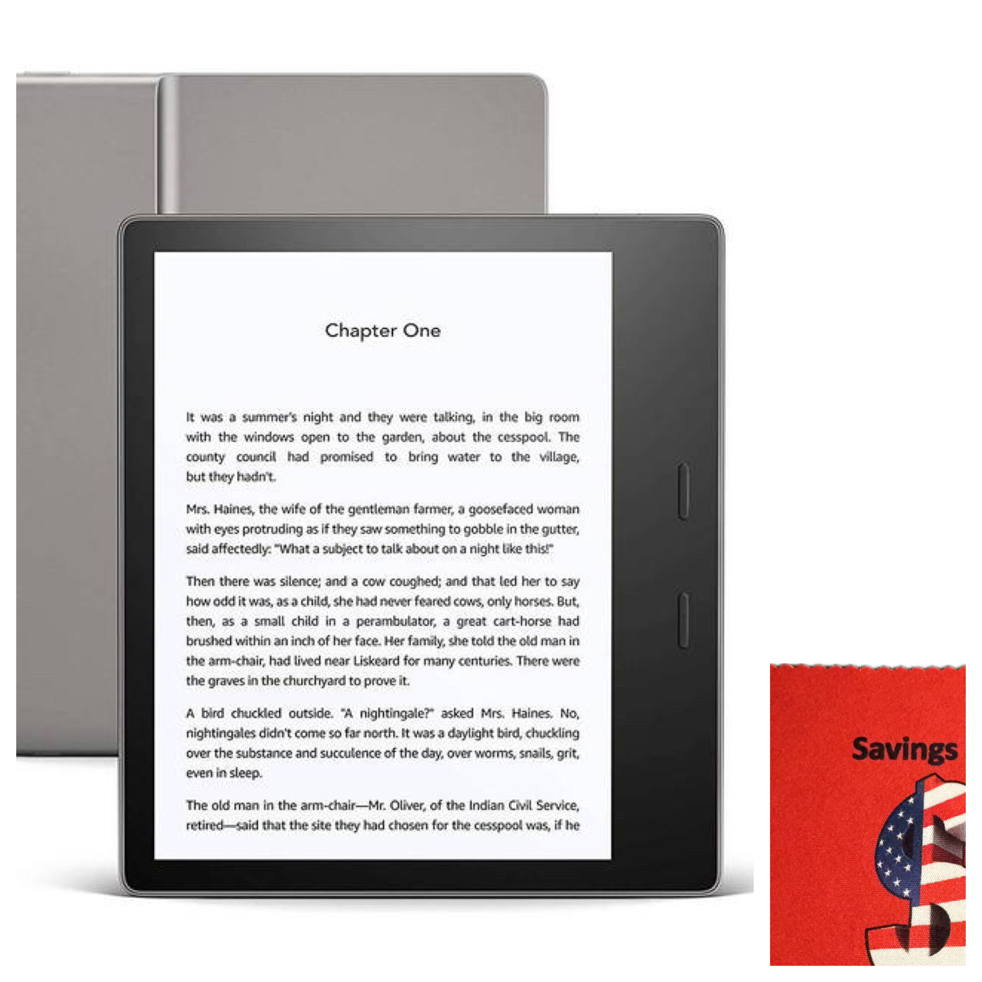 Kindle_Oasis 32GB EReader with 7” Display and Page Turn Buttons