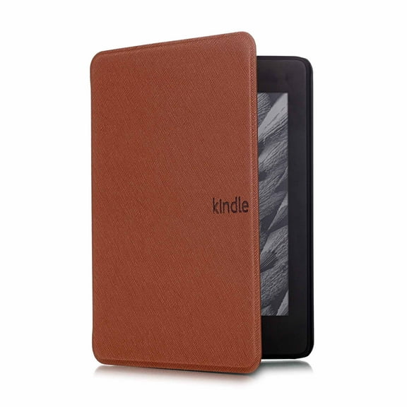 KAWELL Paperwhite Case - Durable Skin-imitated Cover with Auto Sleep Wake, - Fits Paperwhite 11th Generation 6.8" and Signature Edition 2021 Released (Coffee)