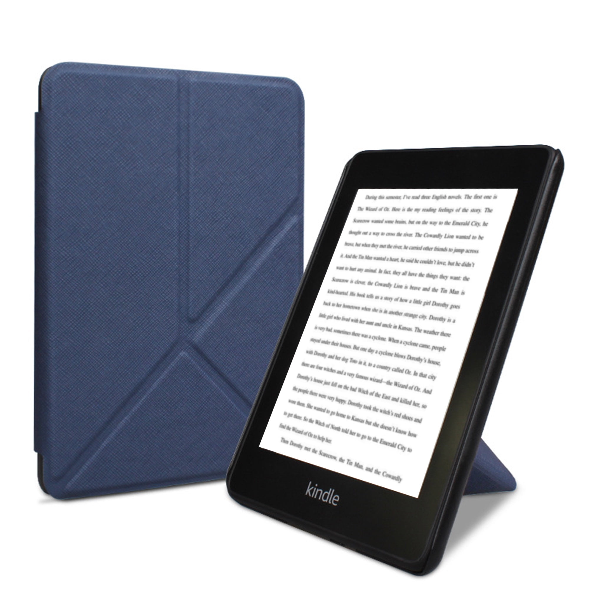 Allytech New Case for Kindle Paperwhite 11th Gen 6.8 2021,Premium PU  Leather Shell with Auto Sleep Wake PC Hard Cover for Paperwhite 2021(11th  Gen) Signature Edition/Kids E-Reader, Big Eyes 