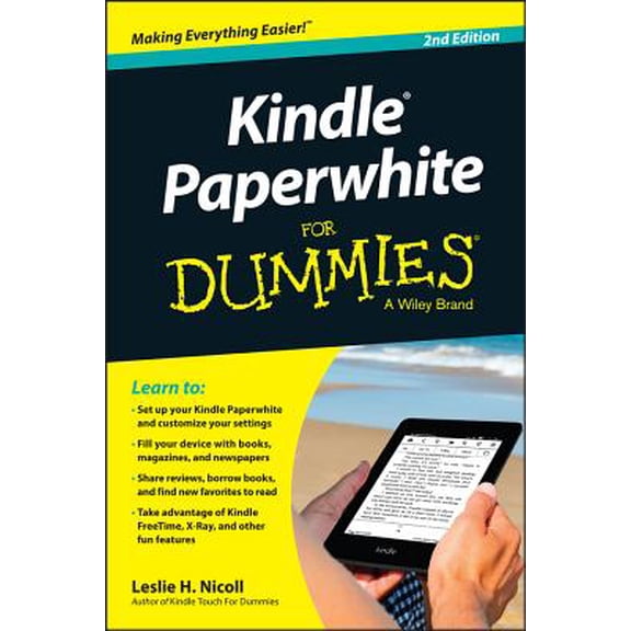 Pre-Owned Kindle Paperwhite For Dummies Paperback