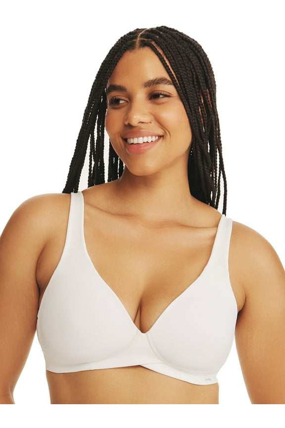 So Comfy Micro Wire-Free Plunge Bra, Sizes S-XXXL