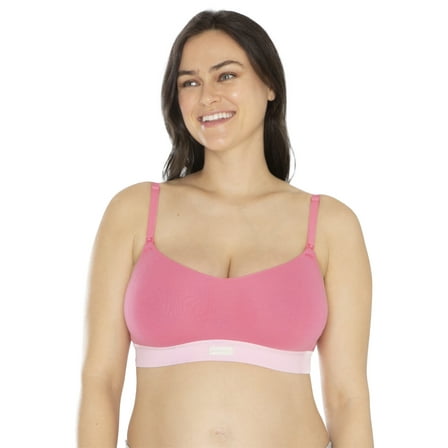 Kindly Yours Women's Cotton Spandex Maternity Nursing Wire-Free Bralette, Sizes S to XXXL
