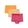 thumbnail image 1 of Kindly Yours Women’s Natural Comfort Cotton Modal Boyshort Underwear, 3-Pack, Sizes XS-XXXL, 1 of 7