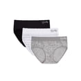 thumbnail image 1 of Kindly Yours Women's Seamless Hipster Underwear 3-Pack, Sizes XS to XXXL, 1 of 10