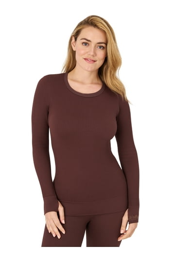 トップス CLANE SLANT CUT THERMAL TOPS Amazon.com: FitsT4 Sports Women's Thermal Shirts Long Sleeve