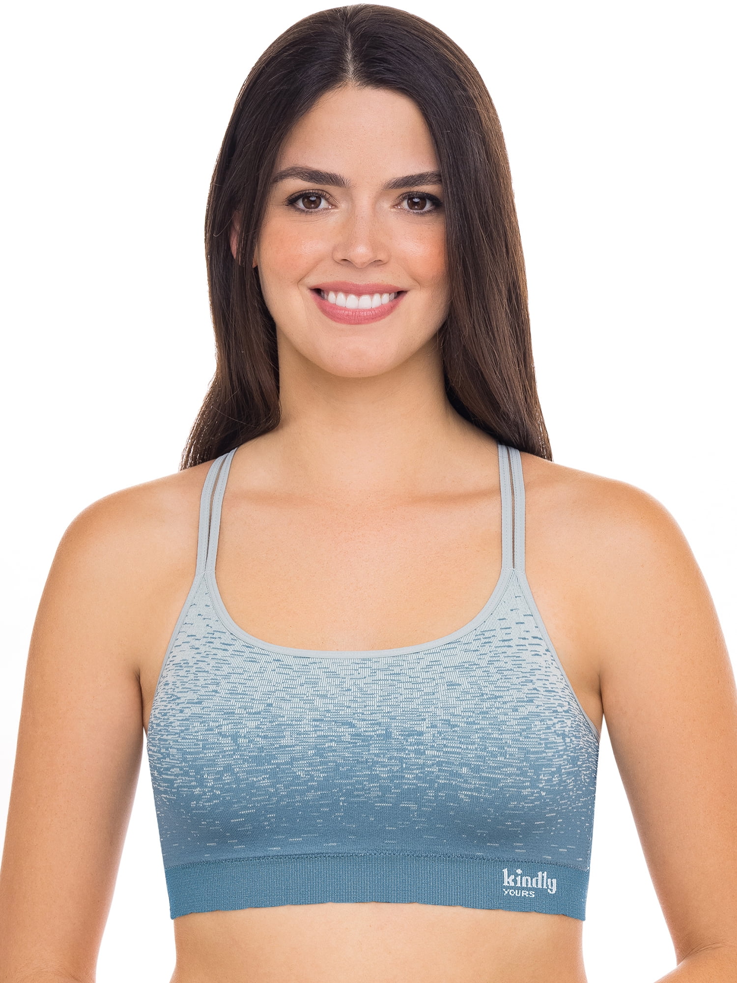 George Women's Seamless Longline Bralette, Sizes S-XL 