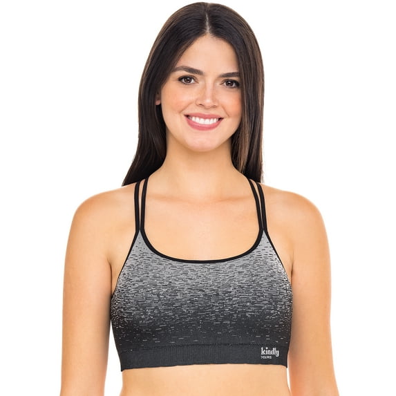 Kindly Yours Women's Seamless X-Back Bralette , Sizes S to XXXL