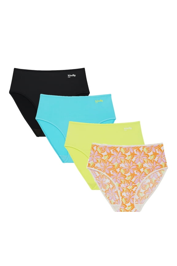 Women’s So Comfy Micro Brief Underwear, 4-Pack, Sizes XS-XXXL