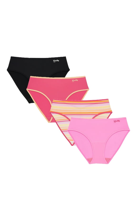 Women’s So Comfy Micro Hipster Underwear, 4-Pack, Sizes XS-XXXL