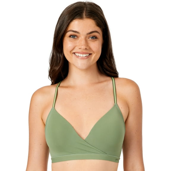 Kindly Yours Women's So Comfy Lightly Lined Micro Wire-Free Bra, Sizes S-XXXL