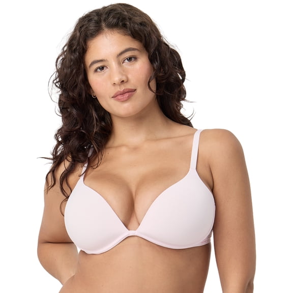 Kindly Yours Women’s So Comfy Wire-Free Plunge Push Up Bra, Sizes S-XXXL
