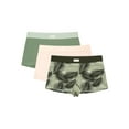 thumbnail image 1 of Kindly Yours Women’s Sustainable Cotton Boyshort Underwear, 3-Pack, 1 of 8