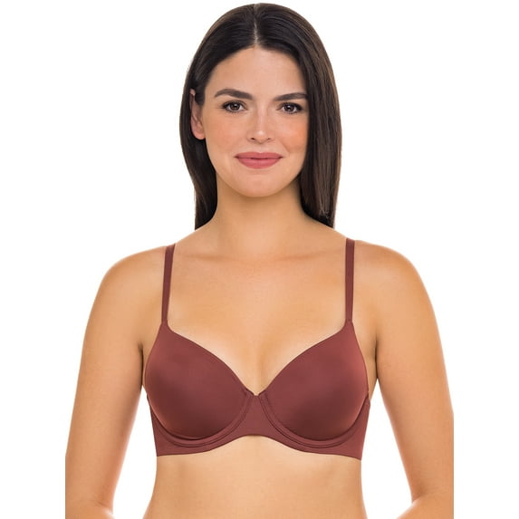 Kindly Yours Women’s Sustainable Tailored Full Coverage T-Shirt Bra, Sizes 34A-40DD