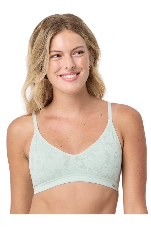 Women’s Wire Free Scoop Neck Lace Bralette, Sizes S-XXXL