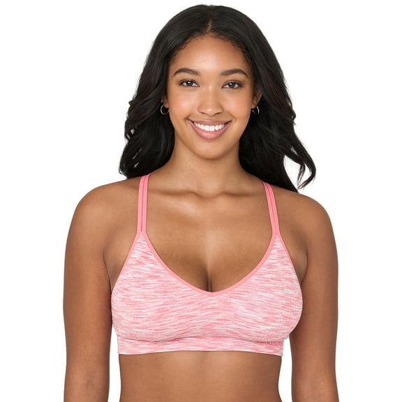 Kindly Yours Women’s Wire-Free Seamless Textured Voop Bralette, Sizes S-XXXL