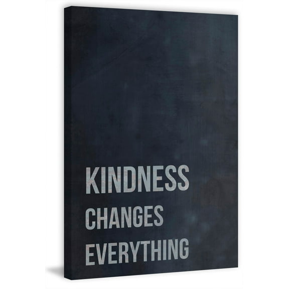 Kindness Changes Everything II Painting Print on Wrapped Canvas