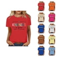 thumbnail image 1 of Kindness Graphic Tees for Women 2026 Summer Casual Short Sleeve Crewneck T Shirts, 1 of 5
