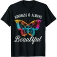 thumbnail image 1 of Kindness Is Always Beautiful Butterfly T-Shirt, 1 of 4