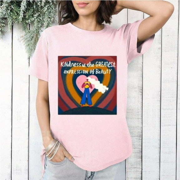 Kindness Is The Best Beauty Positive Message Inspirational T-Shirt, for men & women, up to size 5XL