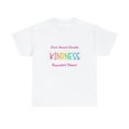 thumbnail image 1 of Kindness Kind Humble Honest Respectful Honest Unisex Heavy Cotton Tee, 1 of 12