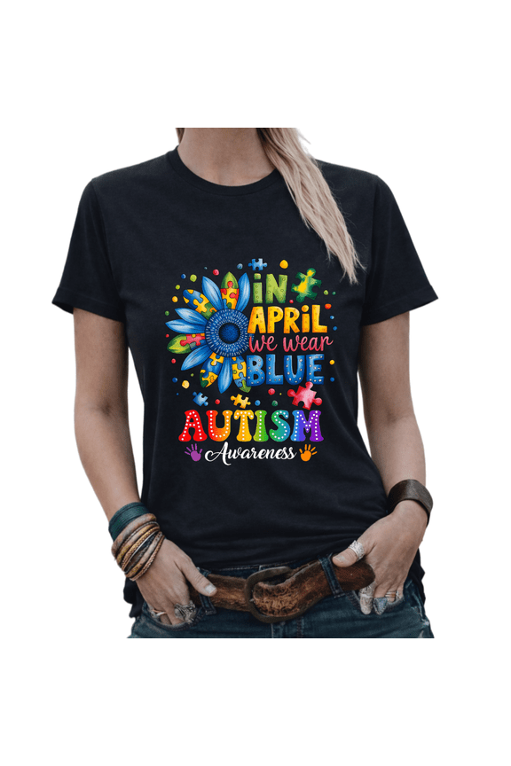 Kindness Peace Equality Love Inclusion Hope Diversity Sunflower Graphic Tees Womans Tshirt Shirts Black/White S-5XL Tops