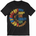 thumbnail image 1 of Kindness Peace Equality Love Inclusion Hope Diversity T-Shirt, 1 of 5