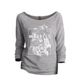 thumbnail image 1 of Kindness Rocks Women's Fashion Slouchy 3/4 Sleeves Raglan Sweatshirt Sport Grey Small, 1 of 3