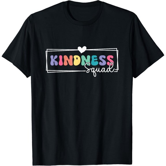 Kindness Squad Colorful KINDNESS and Squad Design Unisex T shirt Unisex Tee