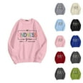thumbnail image 1 of Kindness Sweatshirts for Men Women 2025 Long Sleeve Crewneck Kindness Graphic Sweatshirt Pullover Tops, 1 of 4