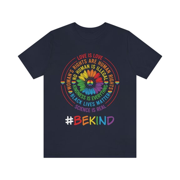 Kindness is Everything Science Real Black Lives LGBTQ+ Pride S-3XL Tshirt